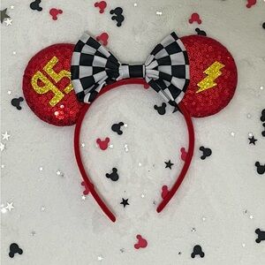 Lightening McQueen Pixar Disney Cars Mouse Ears